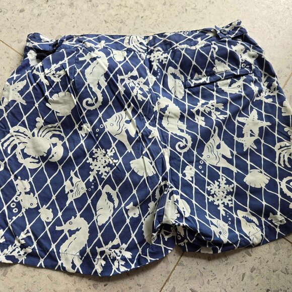 BROOKS BROTHERS Men's Swim Shorts * LARGE 36 * Trunks Bathing Suit RED FLEECE - Picture 4 of 4